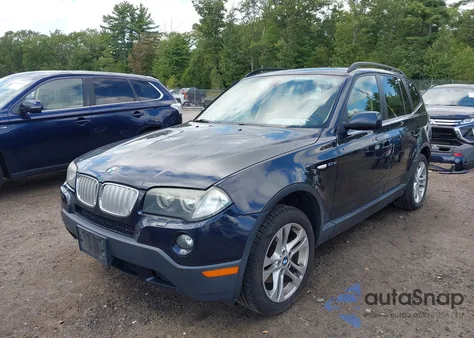 2007 BMW X3 3.0Si из США, поврежденный, VIN WBXPC93467WF20614
